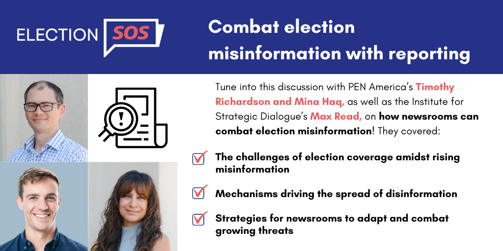 Combat election misinformation folo